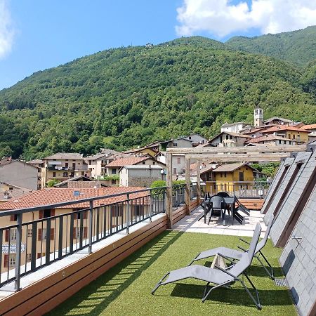 Ferienwohnung Savoia Terrace With Mountain View Taceno Exterior foto